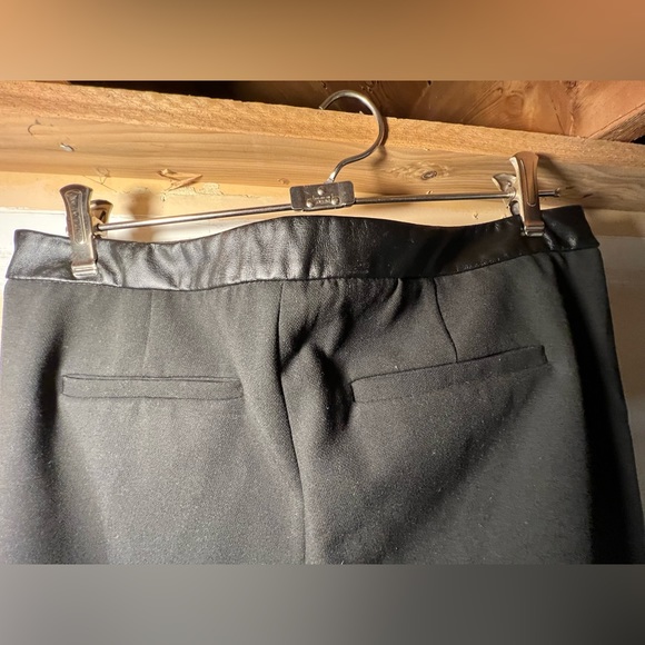 MEXX, Size 8 Dress Pants with Leather Waistband - Picture 3 of 6